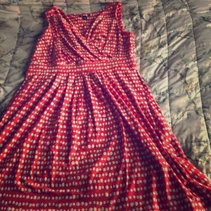 NEVER WORN RED POLKA DOT DRESS